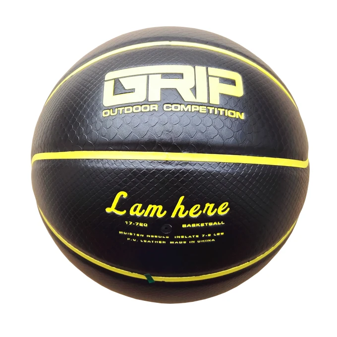 Баскетбольный мяч из полиуретана размером 7 с логотипом на заказ
