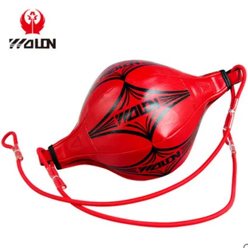 2023 Custom Logo Double End Speed Ball Mma Training Pu Leather Boxing  Reflex  Speed Bag