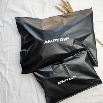Sac d'expédition en plastique noir Poly Envelop Bag Emballage