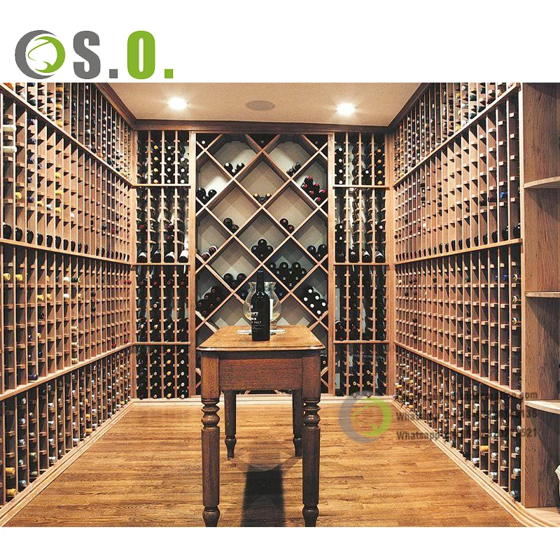 Luxurious Design Wine Display Shelf Wine Storage Cabinet Display Glass ...