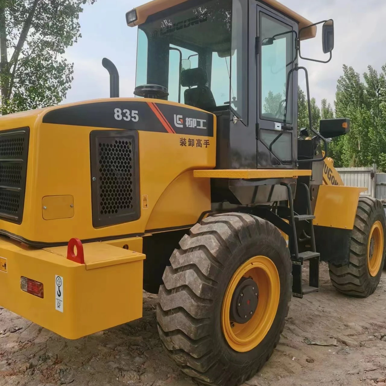 Automatic Used Front Loader LiuGong 835 Used Loaders Liugong Wheel Loader in Sale