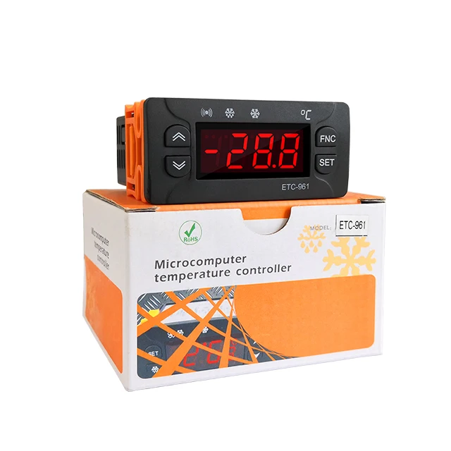 Elitech E1000 Digital Thermostat Auto Switch Between Refrigerating And