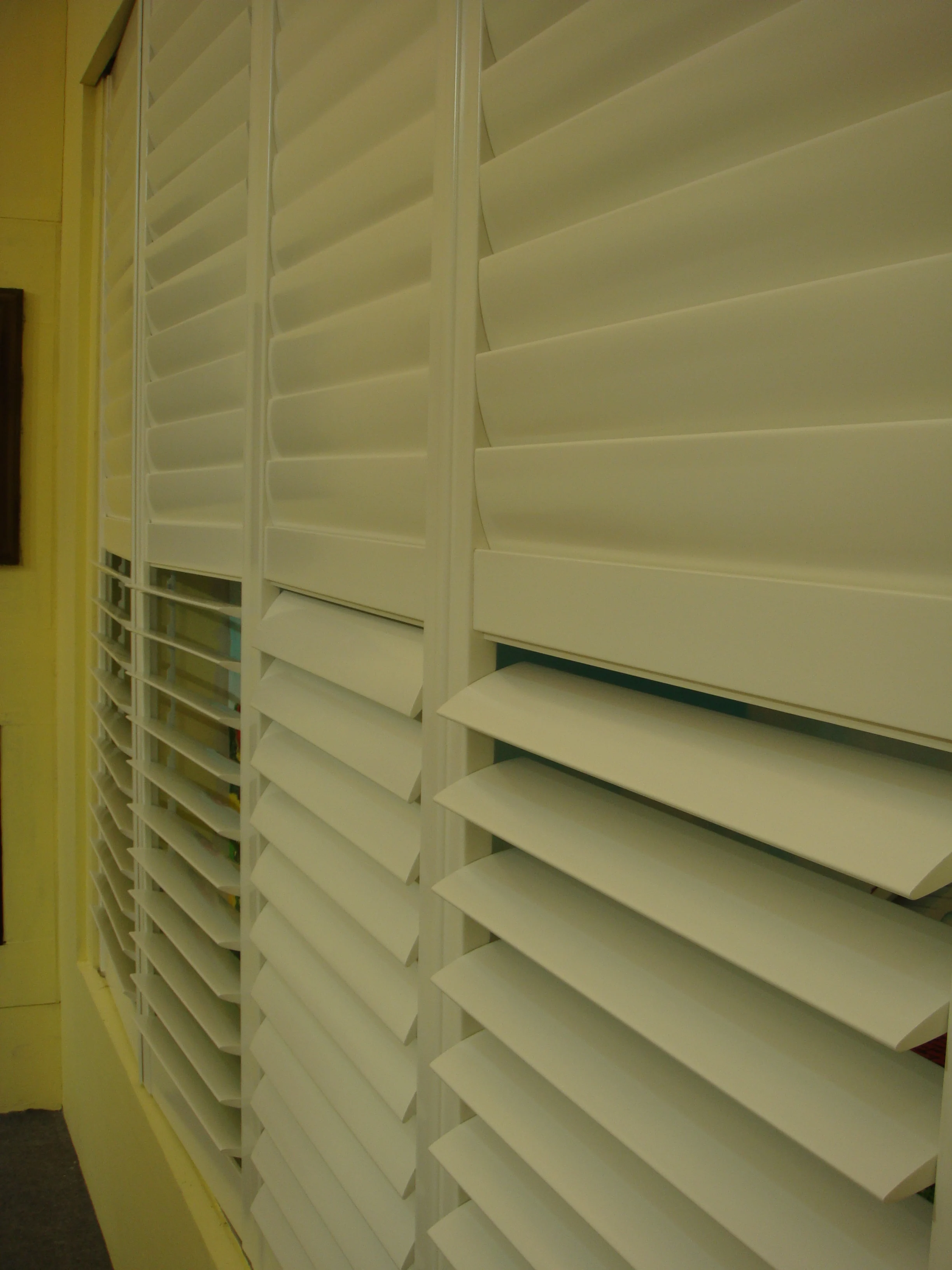 Pvc Windows Sliding Window With Folding Slats Aluminum Windproof