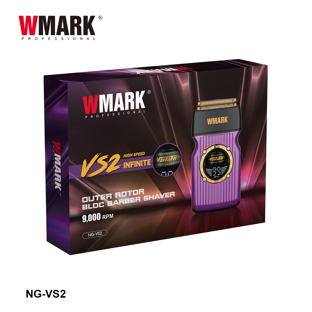 WMARK VS2 電動シェーバー 9000RPM WMARK NG-VS2 Max 9000RPM Stepless Outer Rotor Bldc Barber Shaver