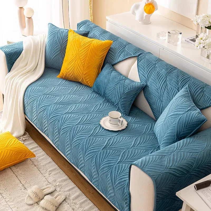 Лидер продаж Эластичный стеганый чехол для дивана нескользящий