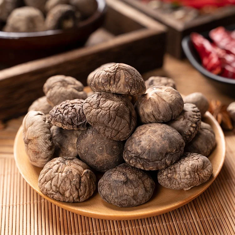 Коричневый питательный гриб shiitake, 3-4 см, 0,5 кг