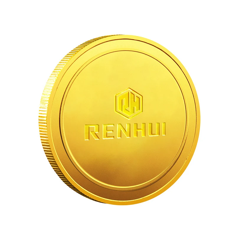 Монета с выгравированным логотипом на заказ золотистая и серебристая 3 см/4 см/5 см круглая твердая латунь металл Выгравированная