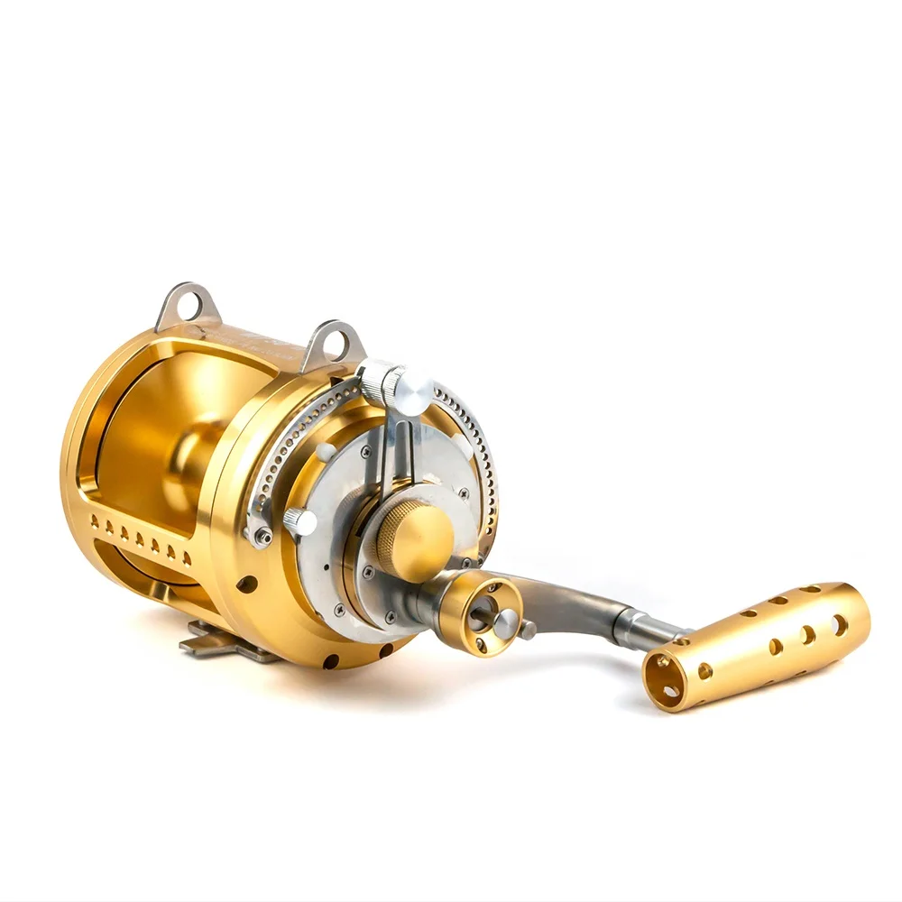 Wholesale Deep Sea Speed Fishing Reel Offshore Saltwater Big Game Boat  Trolling Fishing Reel 80w for Tuna Sailfish Swordfish