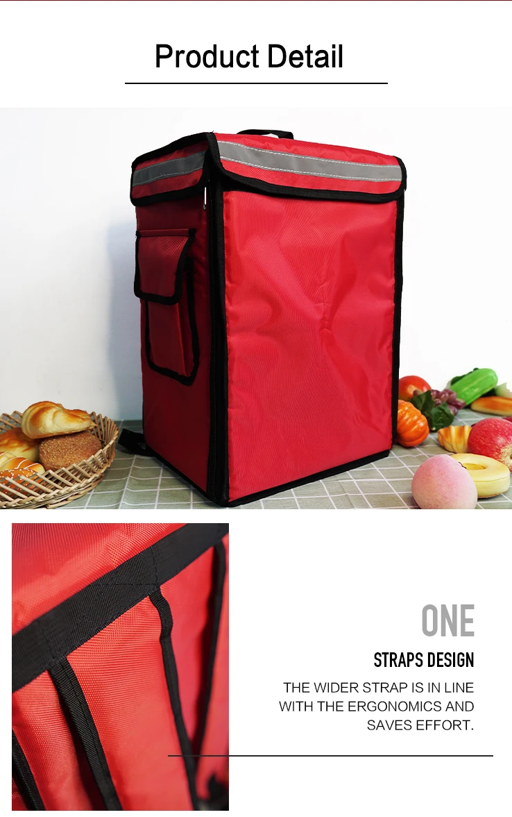 Extra Large Heating Element Pizza Bag Food Delivery Bags To Keep Food