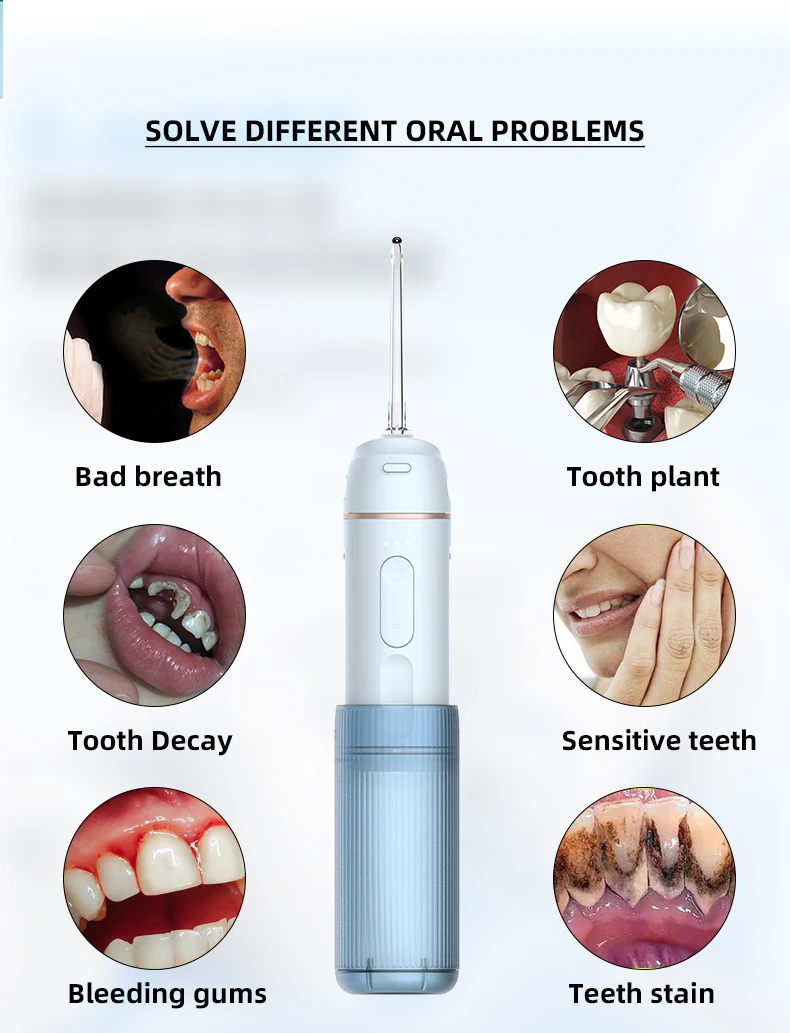 Portable Penguin Dental Punch Three Working Modes 30120psi Water