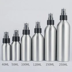 custom 50ml 80ml 100ml 200ml 500 ml aerosol room cosmetic perfume mini hair oil sprayer bottles aluminum spray bottle with pump
