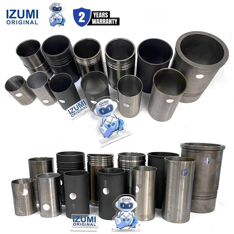 product cylinder liner engine parts for caterpillar cummins isuzu volvo mitsubishi cat komatsu kubota yanmar jcb toyota perkins doosan-14