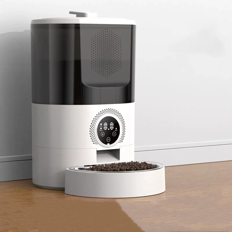 Hot Selling Pet Smart Feeder Timing Quantitative Remote Automatic 5L Large Capacity Cat and Dog Feeder Pet Products details