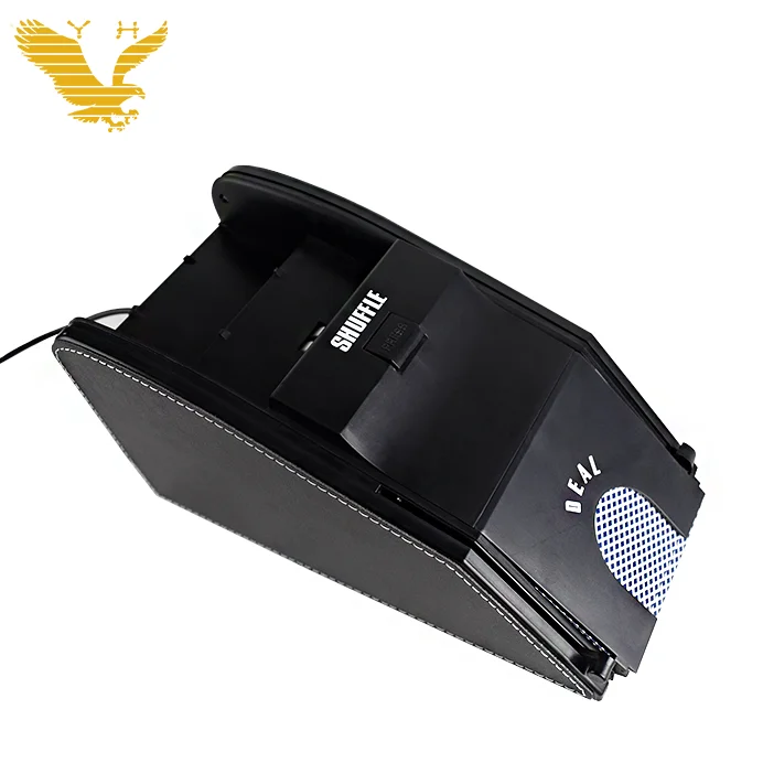 Настольная игра YH казино баккара Кожа 2 в 1 карта Shuffler и дилер