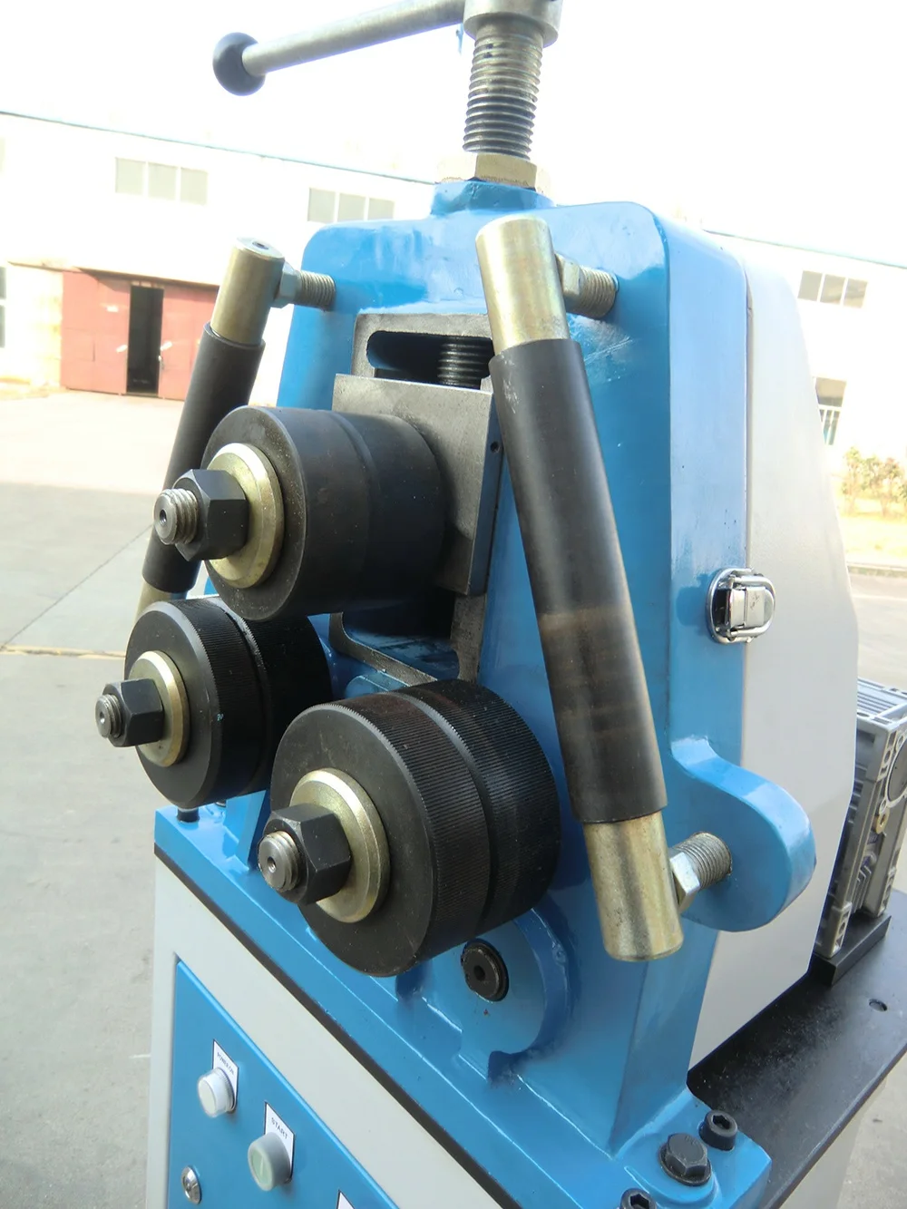 ERBM10HV TTMC Round Bending Machine Manual Roll Bender