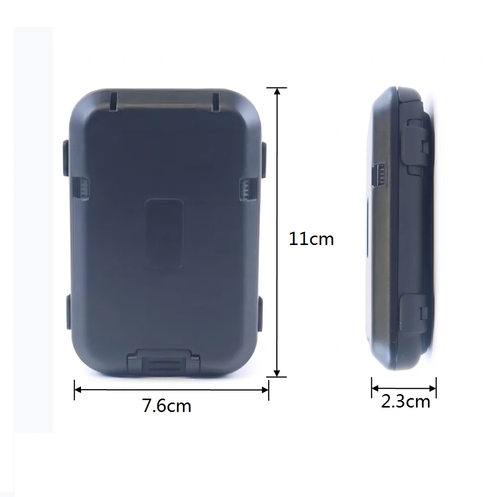 Multifunctional Plastic Removable Money Clip RFID Blocking Credit Cards Wallet Protector Black Cards Holder for Men Women