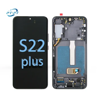 ecran de S22 + Mobile Phone OLED Display Replacement Screen With Frame LCD For Samsung Galaxy S22 Plus S22+ S906