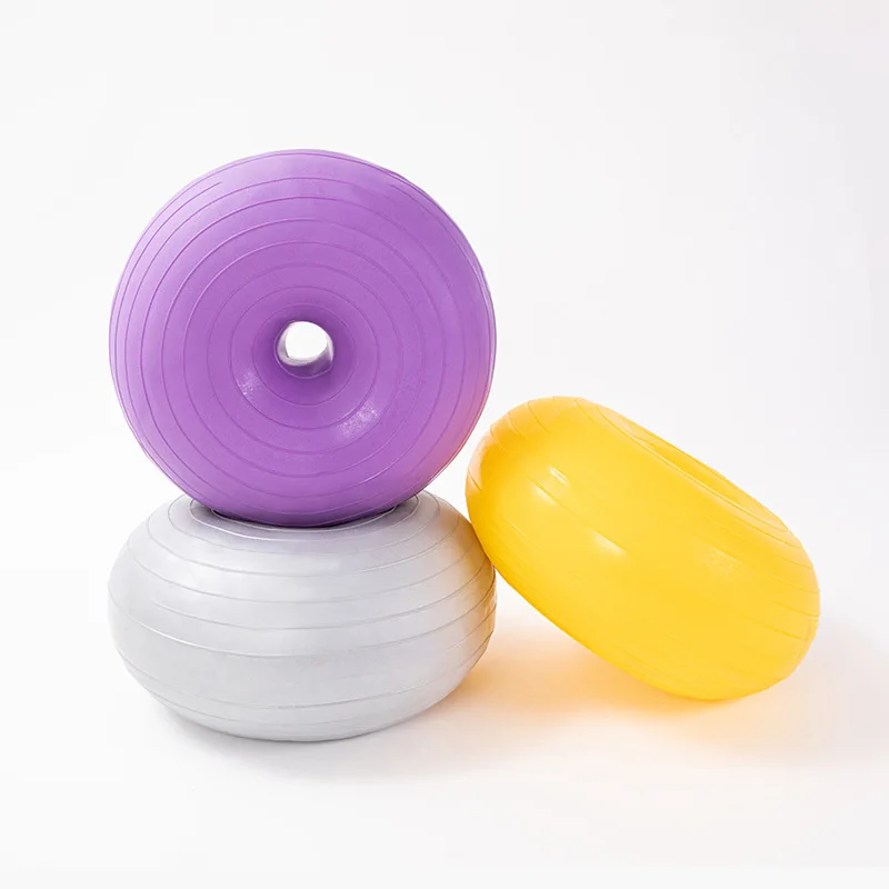 Pilates Donut Yoga Ball Thick Anti Burst Apple Ball Sports Fitness Postnatal product detail 3