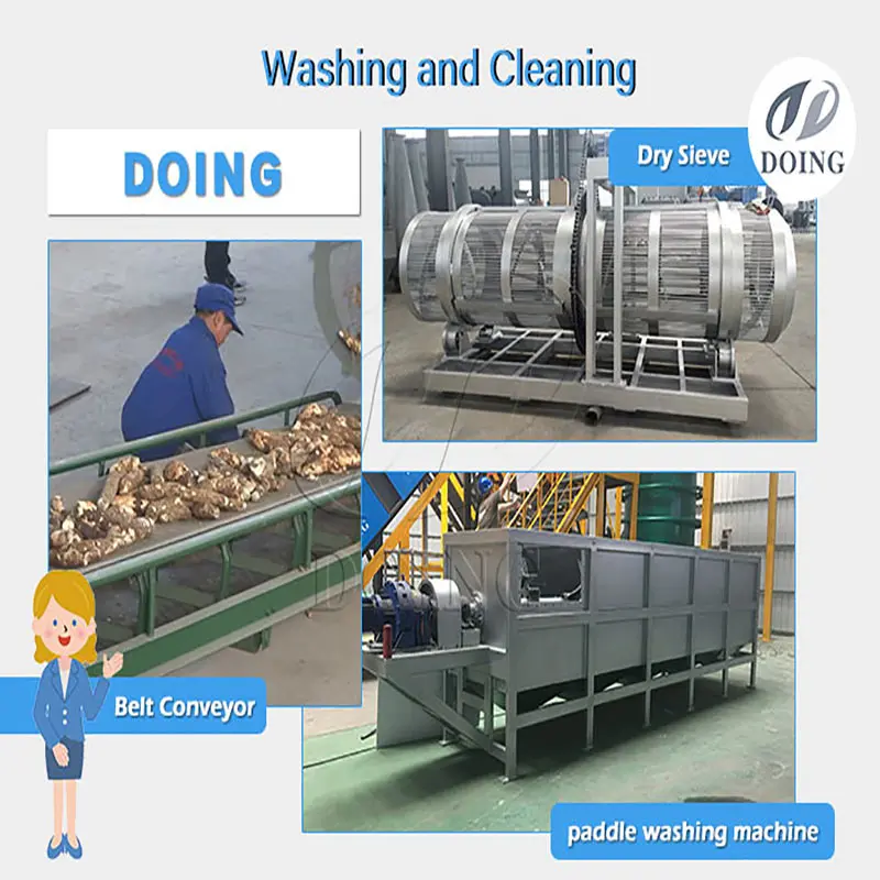 High Capacity Processing Cassava Cutting Cassava Flour Grading Machine Manioc Attieke Grater Yuca Crushing Machine