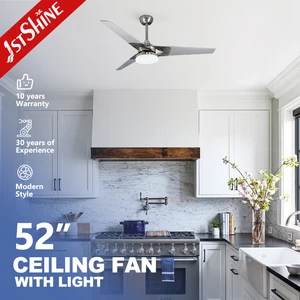1stshine Ceiling Fan Fancy Homestead Modern 110v 220v Plywood Bldc LED Ceiling Fan