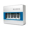 Six-stage ultrafiltration unit housing transparent blue-silver