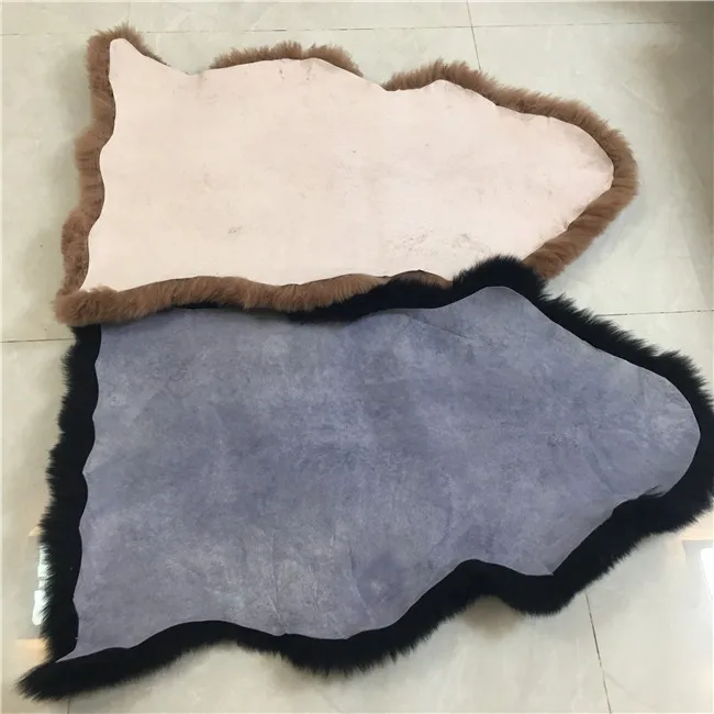 最好的价格天然软和长冰岛羊皮地毯为客厅