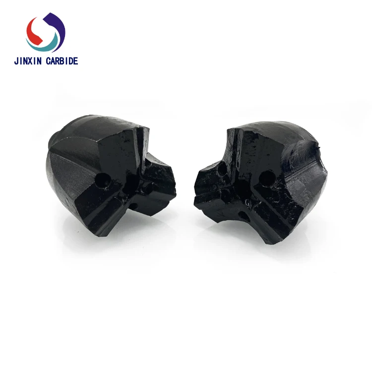
 T38 76mm threaded drop centre rock drill button bit for blasting hole drilling