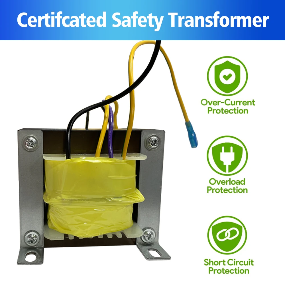 周波数コイル110V/120V/240V/230V入力および36V出力用のステップ