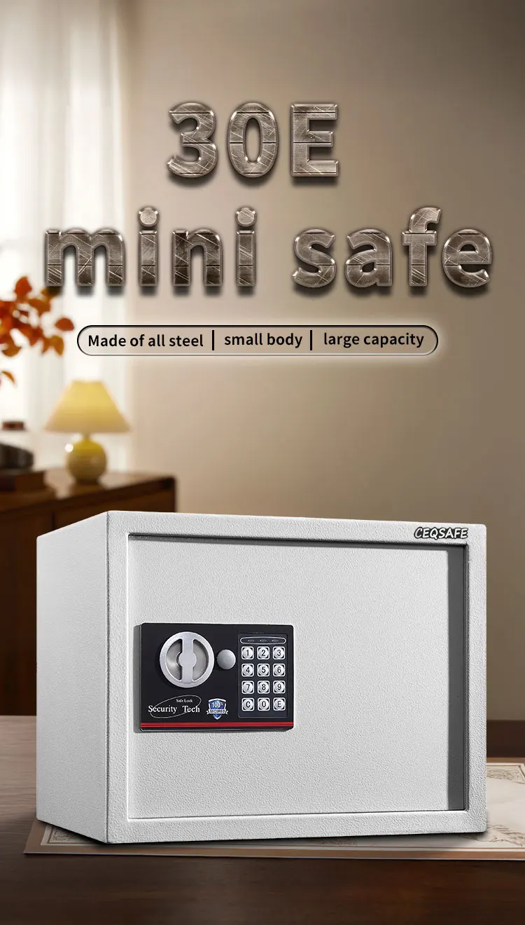 CEQSAFE China Economic Small Safety Box Steel Mechanical Mini Digital Safe Box supplier