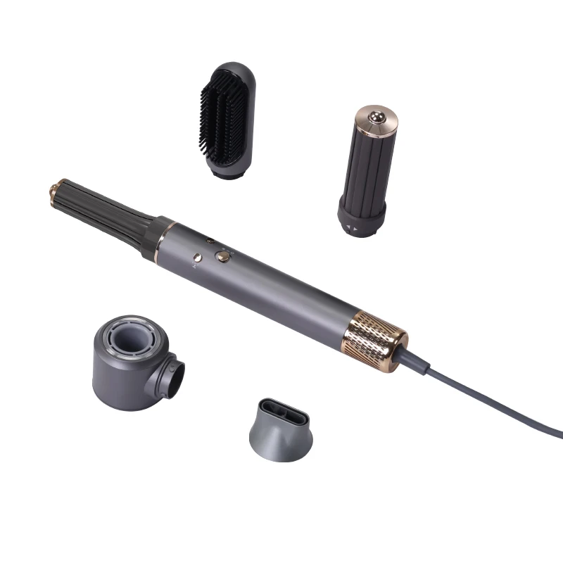 6 in 1 Styler Hair Dryer One Step Hair Dryer Professional Hair Straightener Curler Styling Tools Hot Air Brush