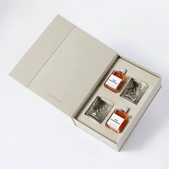 Hot Selling Custom Recycled Paper Packaging Gift Box Wholesale Scented Candle Box With Printing Card EVA Insert
