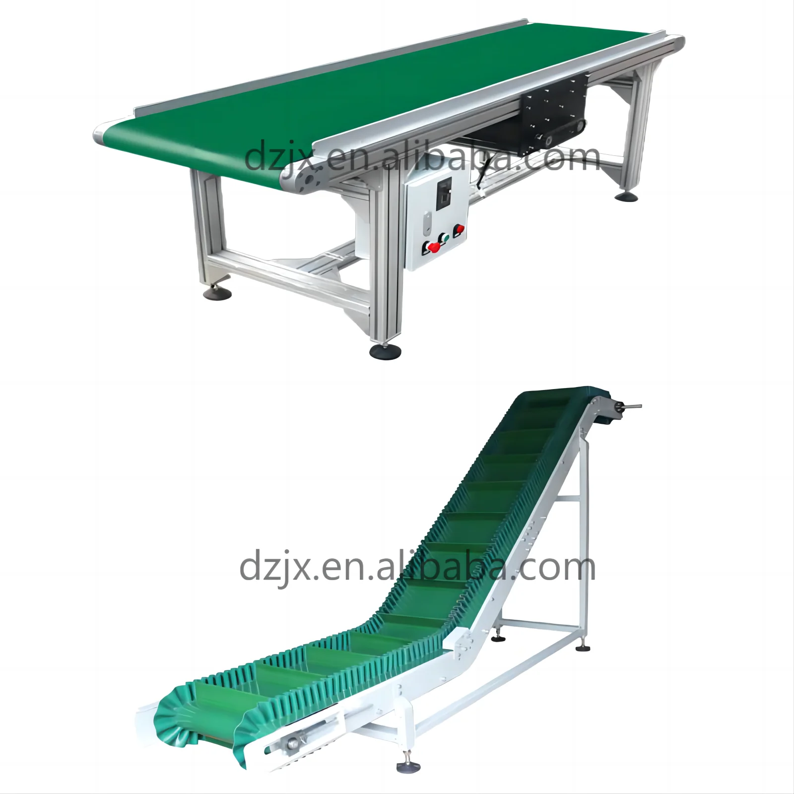 Dzjx Treadmill Conveyor Belt For Packaged Products With Hyper Tape Sway