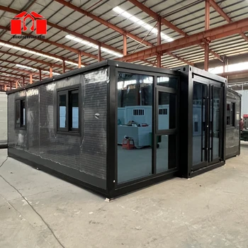 China Suppliers' Custom 20ft 40ft Expandable Foldable Container House Prefab Bedroom Homes Folding Tiny Fold Office Building