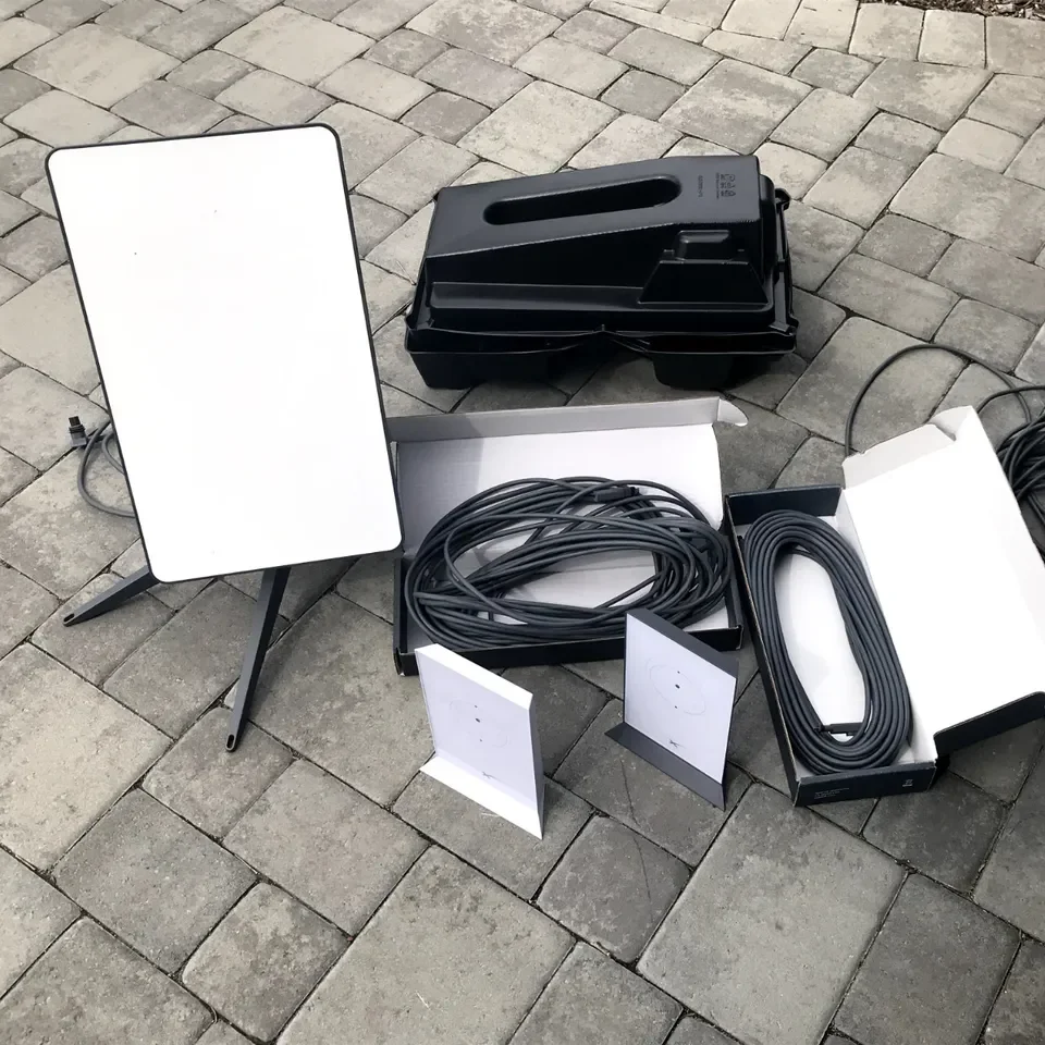 New Starlink Satellite Dish Kit V2 Rvs Version (roam) Starlink