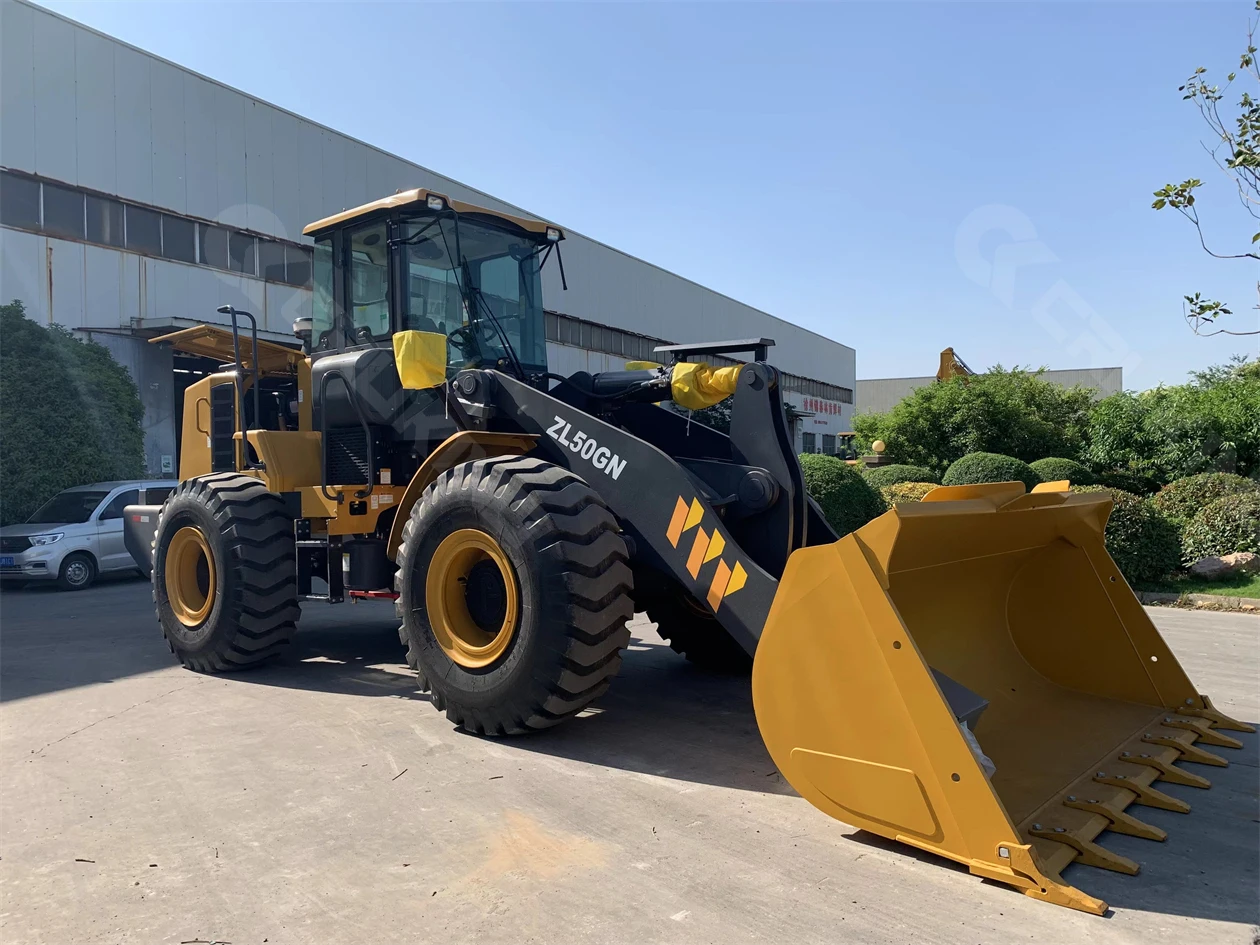 5 Ton Front Loader 3 Cubic Meters Loader ZL50GN Wheel Loader with Factory Price