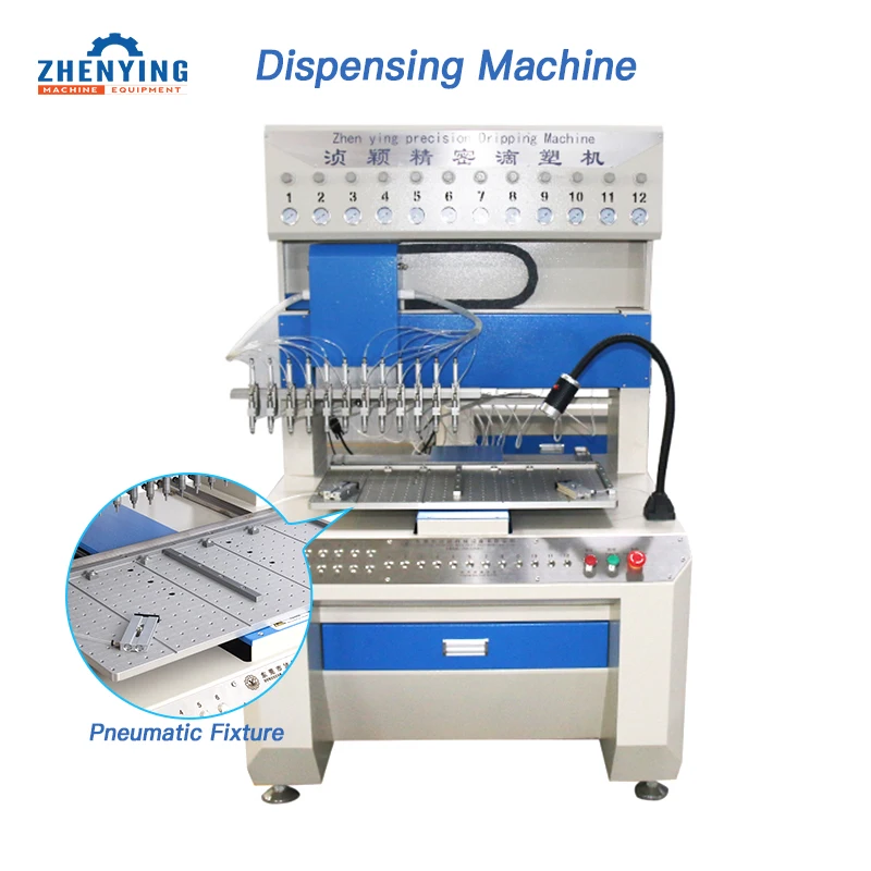 Automatic Multi-Color Silicon PVC Dispensing Machine Factory-Produced Equipment for Fridge Magnet Making