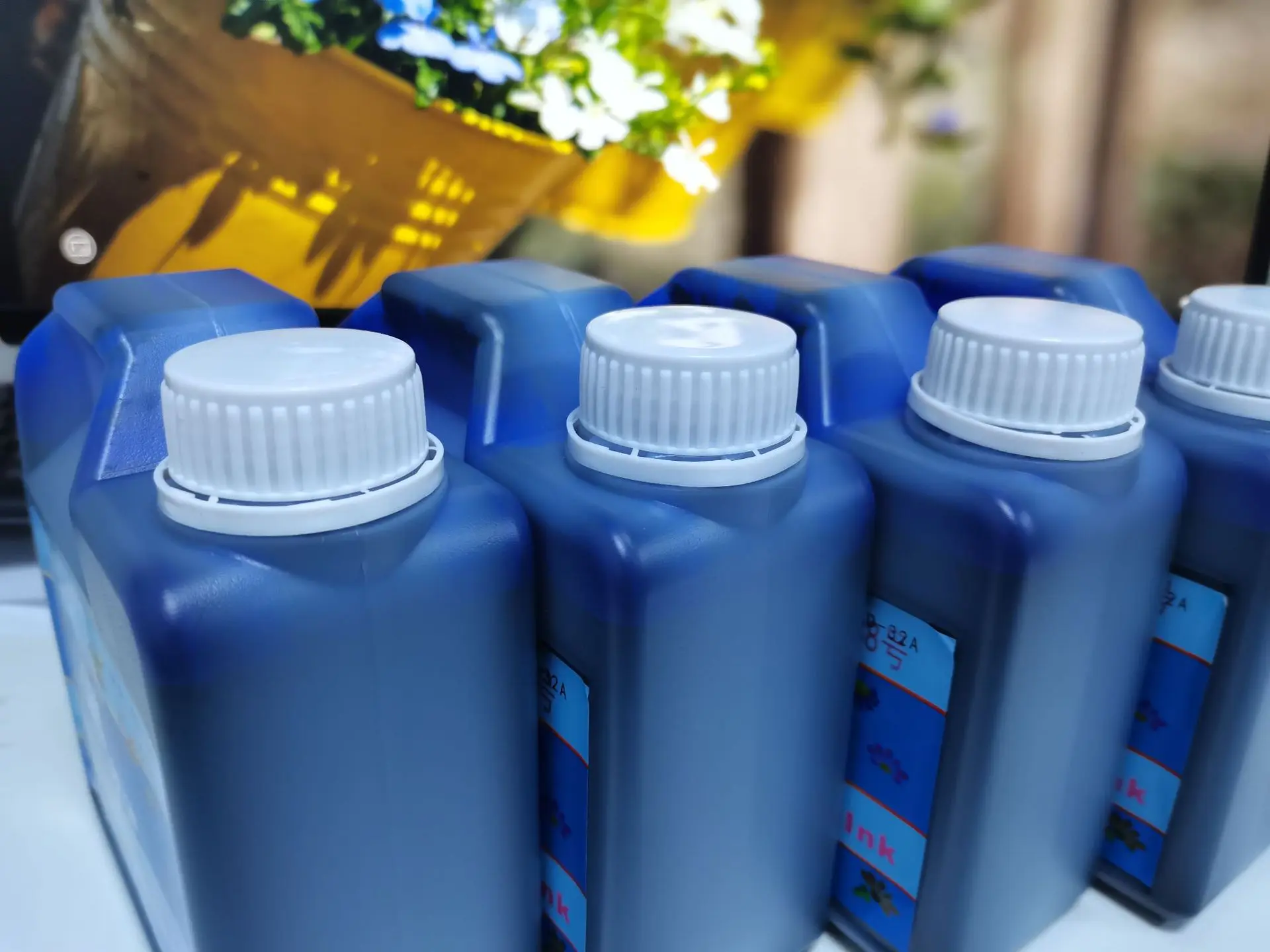 Customize Different Capacities Bottle Packing Photosensitive Remover Seal Self Inking Stamp Pad Flash Ink
