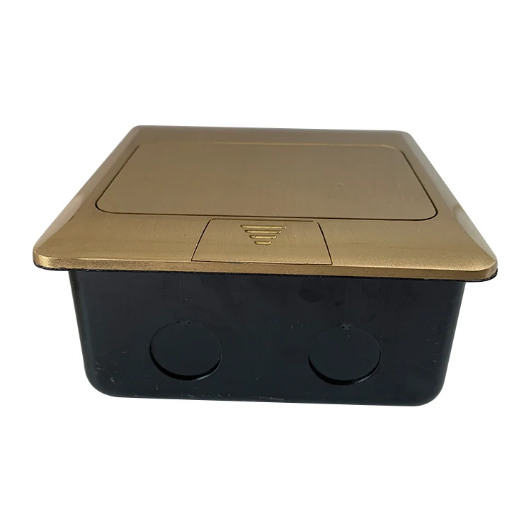 Modern Concealed Floor Socket Bs Standard Floor Electrical Outlet 6pin Socket Floor Socket