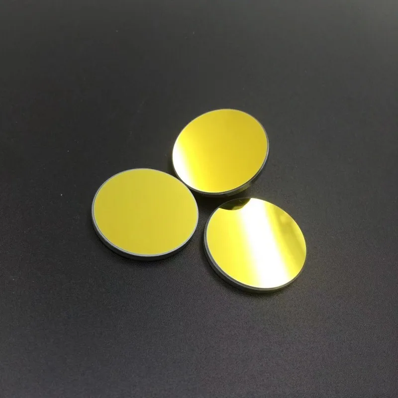 High quality gold coated round Laser Reflect Mirror details