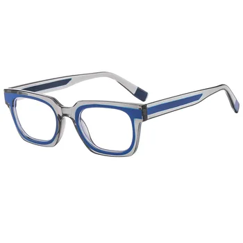 Latest Square Eyewear Two-tone Colors Fashion Square Optical Frames 2023