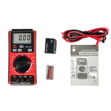 China Product Low Price Multimeter Household Portable Digital Multimeters Voltmeter for Network Cabel Test VA16-4