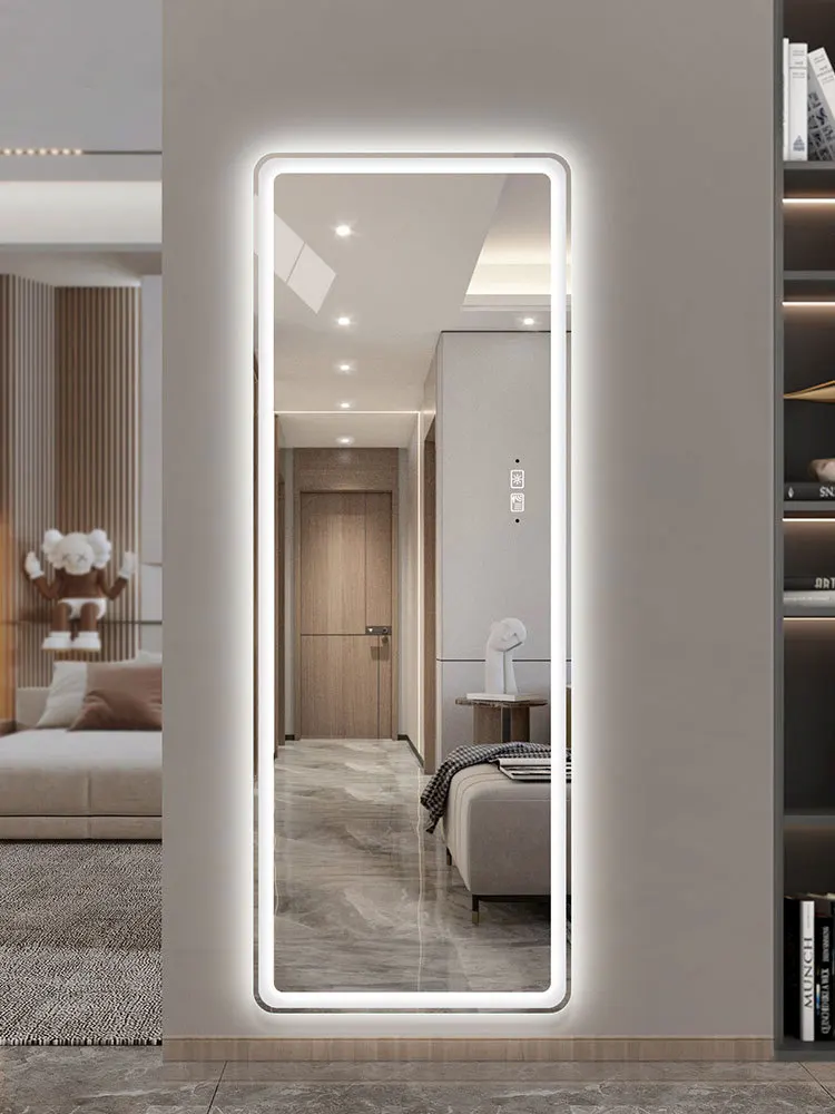 product professional supplier standing floor smart modern floor mirror length large floor length led mirror-3