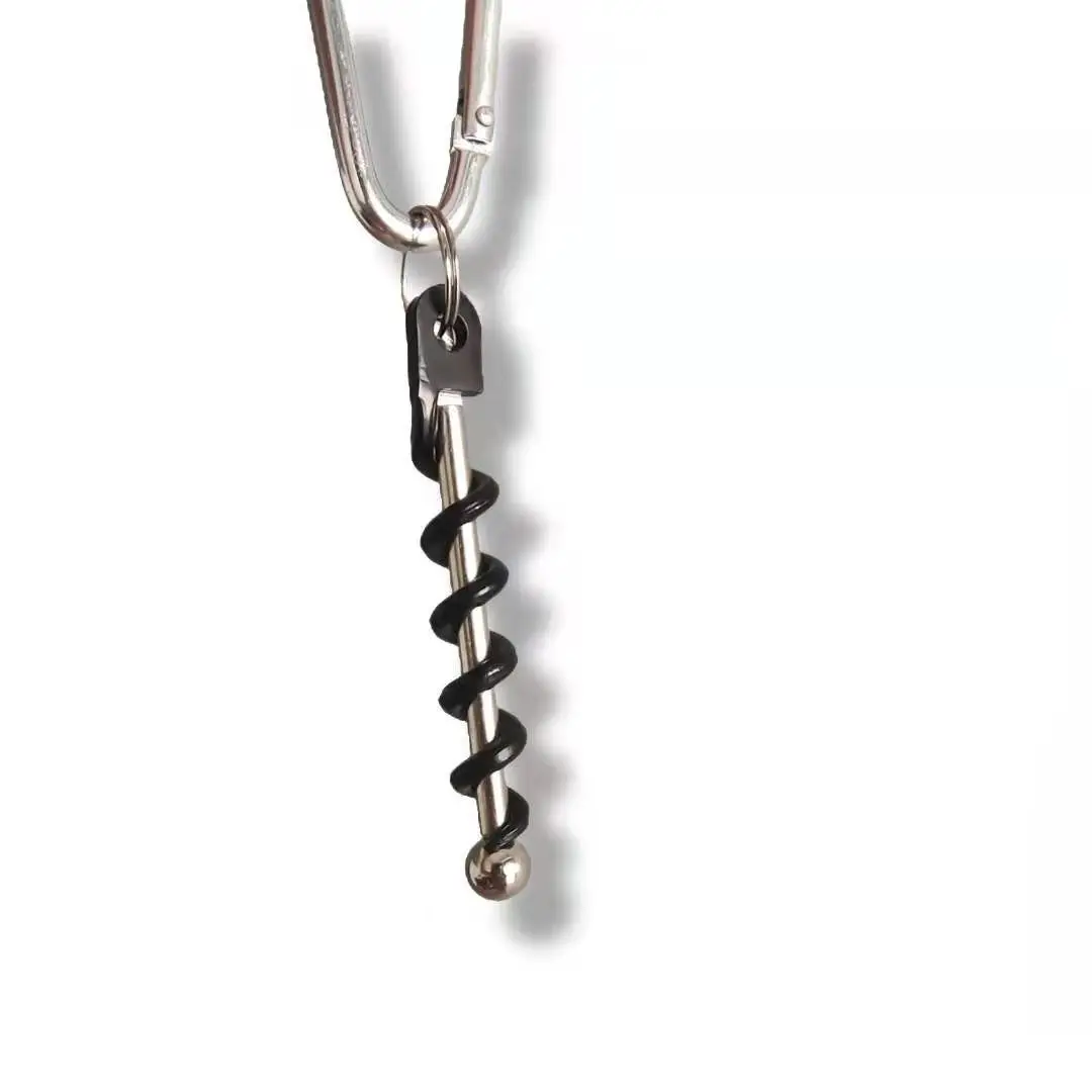 Wholesale Stainless Steel Red Corkscrew Wine Opener Multifunctional