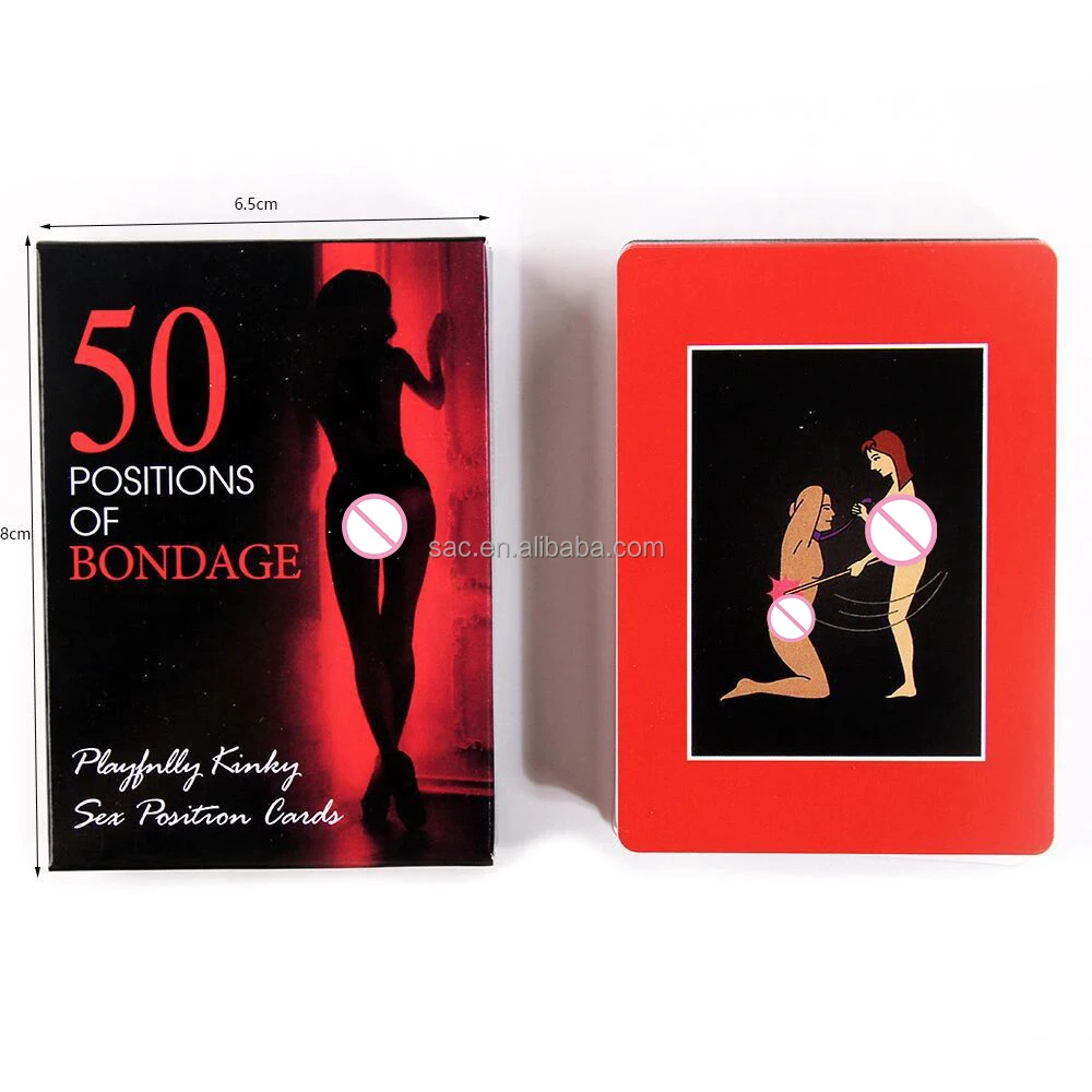 SacKnove 51095 Adult Poker Sexy Role Play Graphic Body 50 Position Bondage  Sex Game Cards For Couples| Alibaba.com