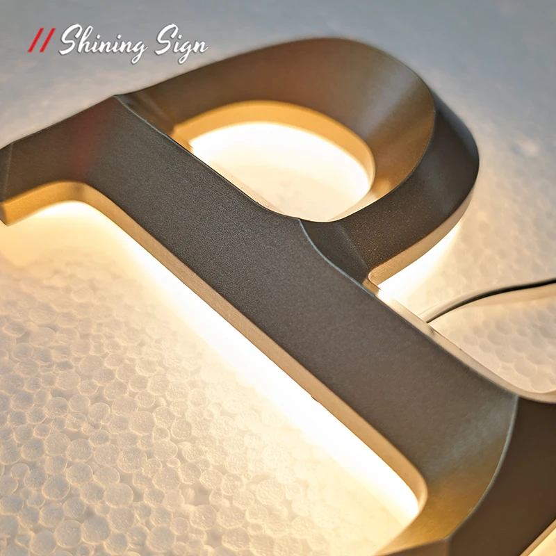 Shining Sign Factory Custom Retail Signs Metal Relief Blister 3D ...