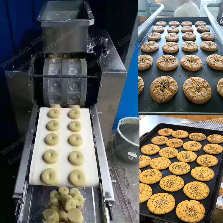Small Factory Cookie Biscuit Rotary Moulding Molding Machine Dough Forming Machine for Biscuit