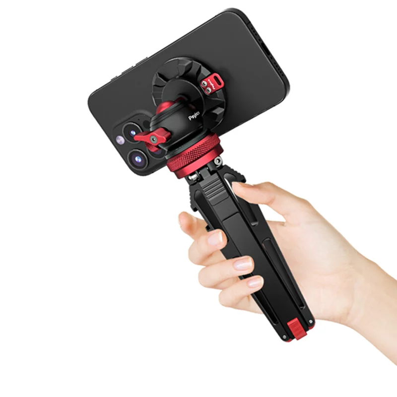 Monopié magnético para selfies y trípode para teléfono móvil, compatible con MagSafe para iPhone, trípode portátil para iPhone 16 Pro Max
