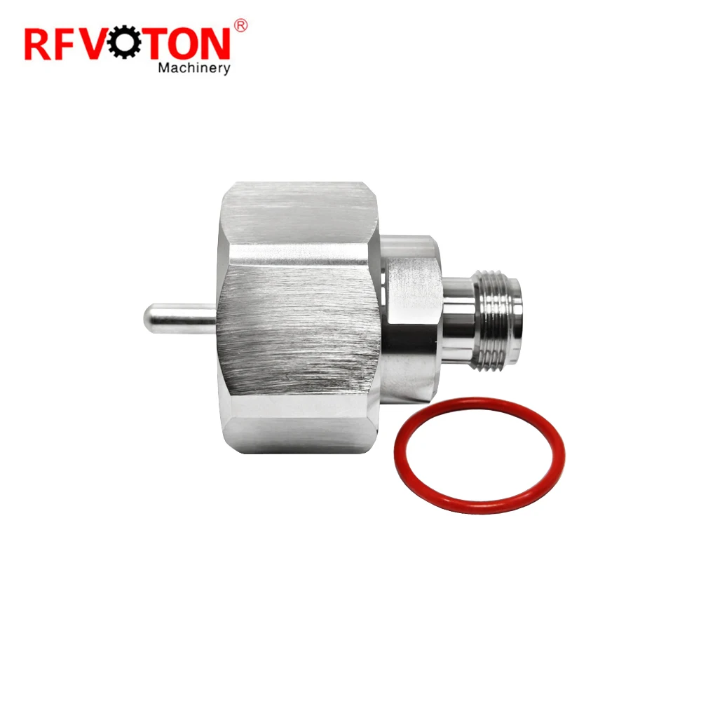 Factory Supply Adapter LC Male Plug Macho to N Female Jack Hembra Socket RF Coax Adaptor  Coaxial Connectors (rf) Rohs in Stock