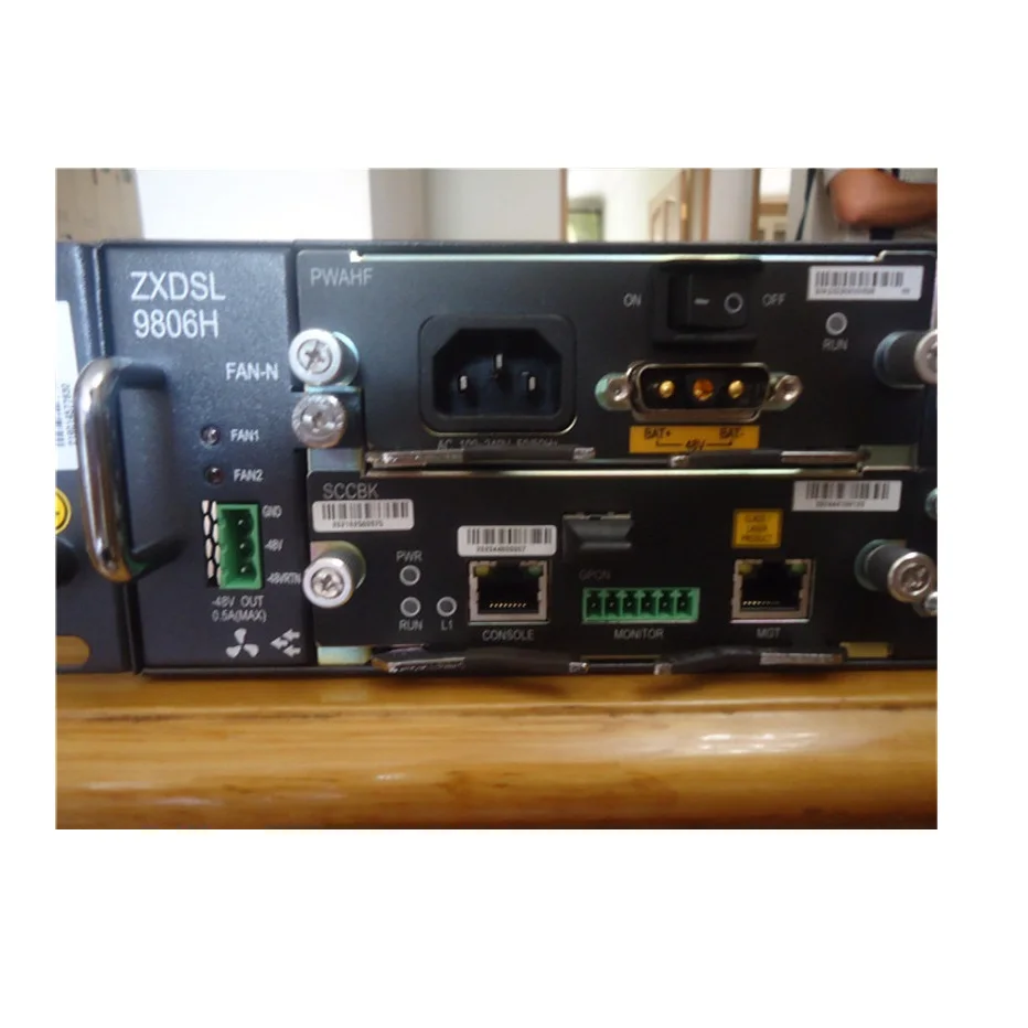 【O.S】 ZTE MSAN ZXDSL 9806H SCCB - Reliable Fiber Optic Transceivers