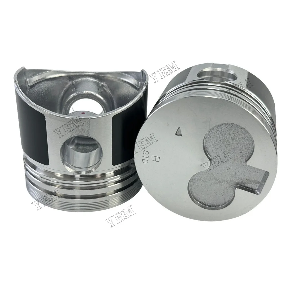 Piston With Pin Circlip Fits for Mitsubishi K3F High Quality Engine Parts 4